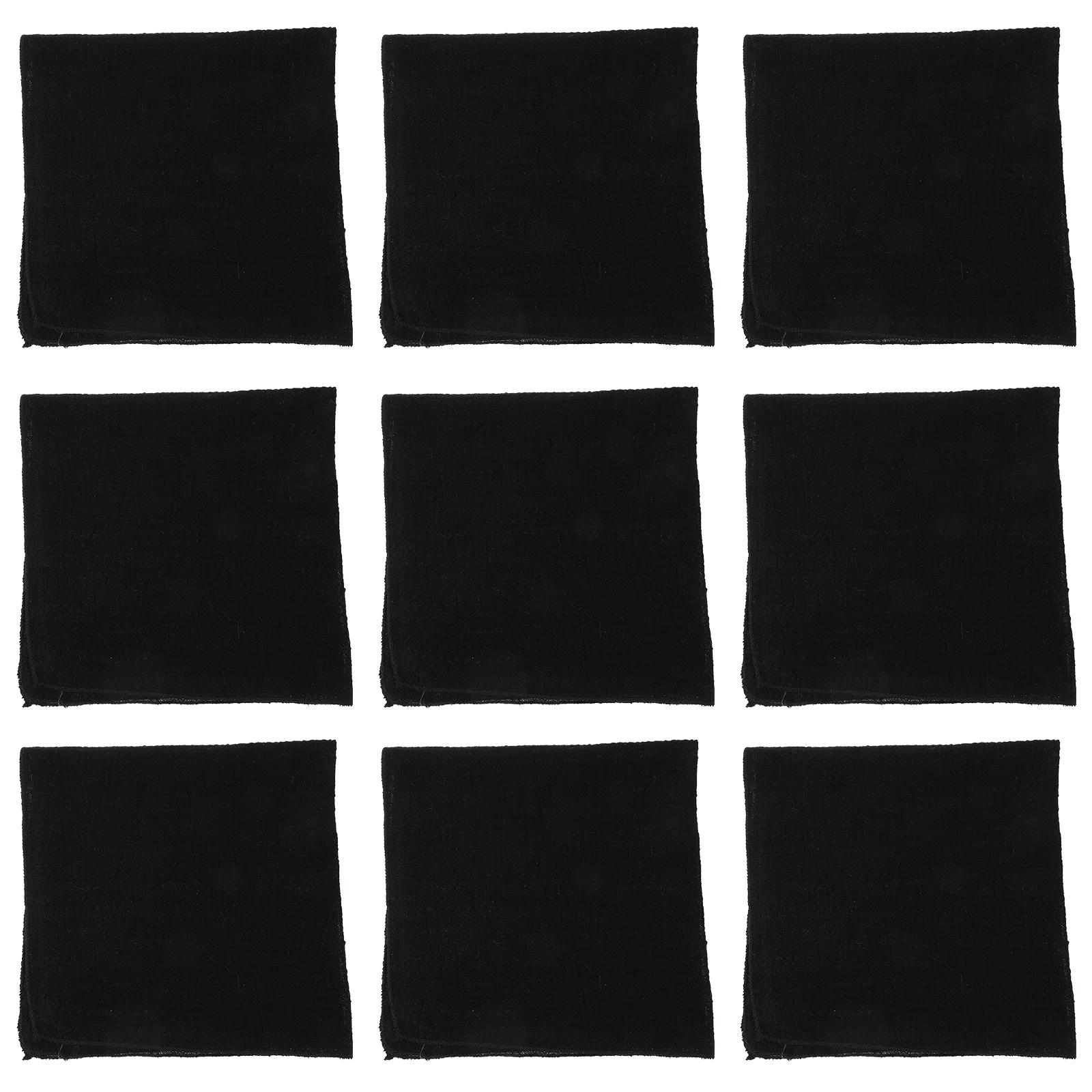 

10Pcs Dinner Cloth Napkins Soft Comfortable Cotton Linen Reusable Suitable Weddings Party Table Napkins