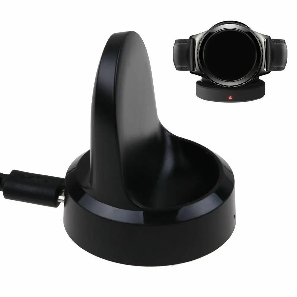 Caricabatterie wireless Smartwatch Dock di ricarica per Samsung Gear S3 Caricabatterie wireless R732 R770 S2 Caricatore dock wireless