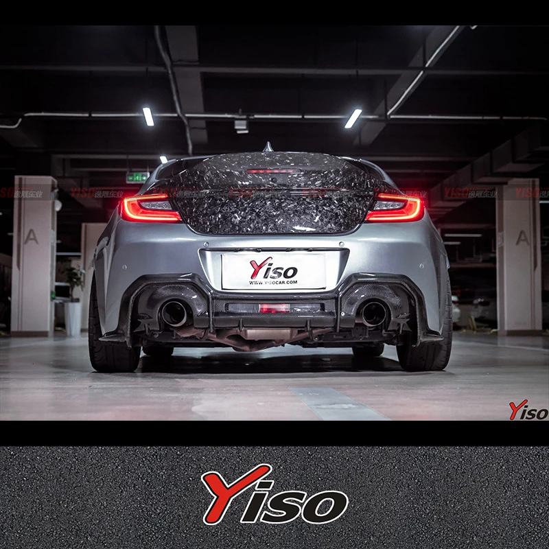 Suitable for 2022-2023GR86 BRZ Carbon fiber Modified encirclement FIBER ADR Rear Lip GR86 ADR Rear spoiler diffuser ADR Rear Lip