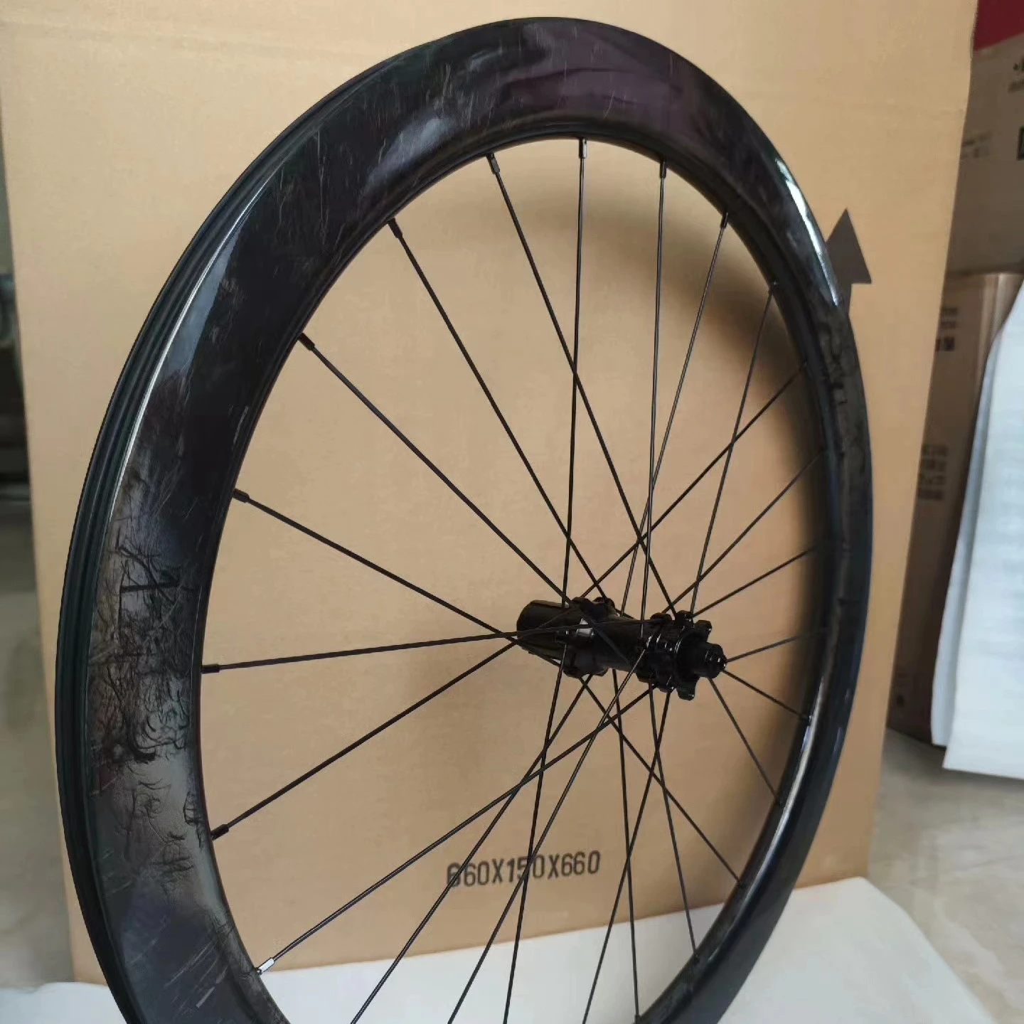 700C Carbon Wheelset Road Disc Brake Marble Glossy Wheelset 38/50/60/88mm Depth Clincher/Tubeless/Tubular Thru Axle 11V /12V