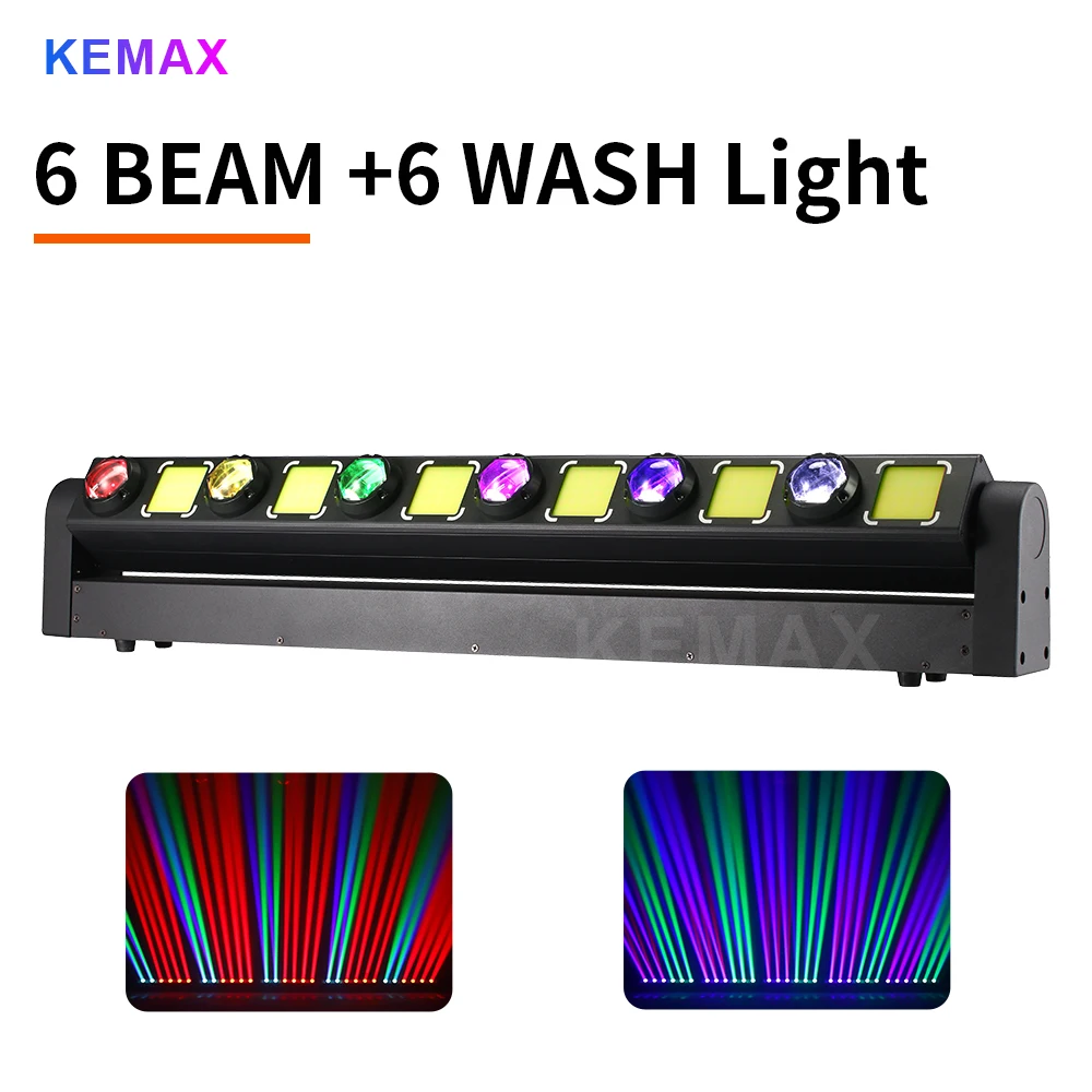 

120W LED Beam Moving Head DMX512 Wall Wahser Lights RGBW Disco Party DJ Mobile Stage Lighting For Club Hotel Birthday