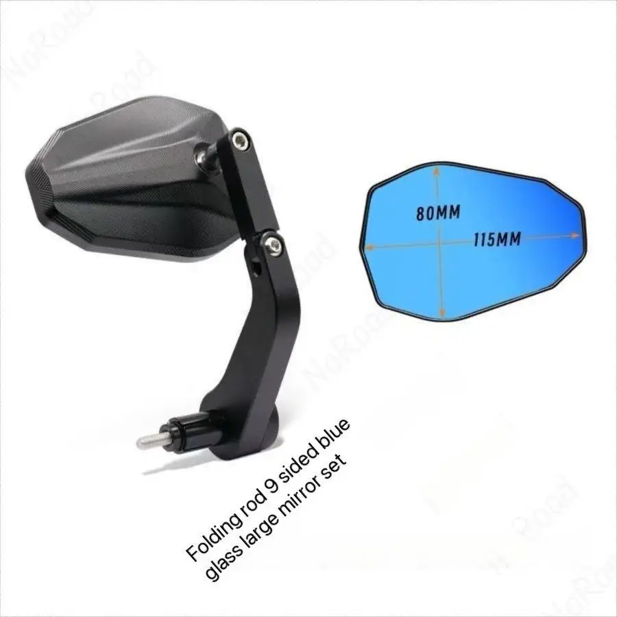 

For Kawasaki Z900 Motorcycle Rearview Mirrors, Handlebar Adjustable Mirror Rear View Mirror Set, Replacement Accessories
