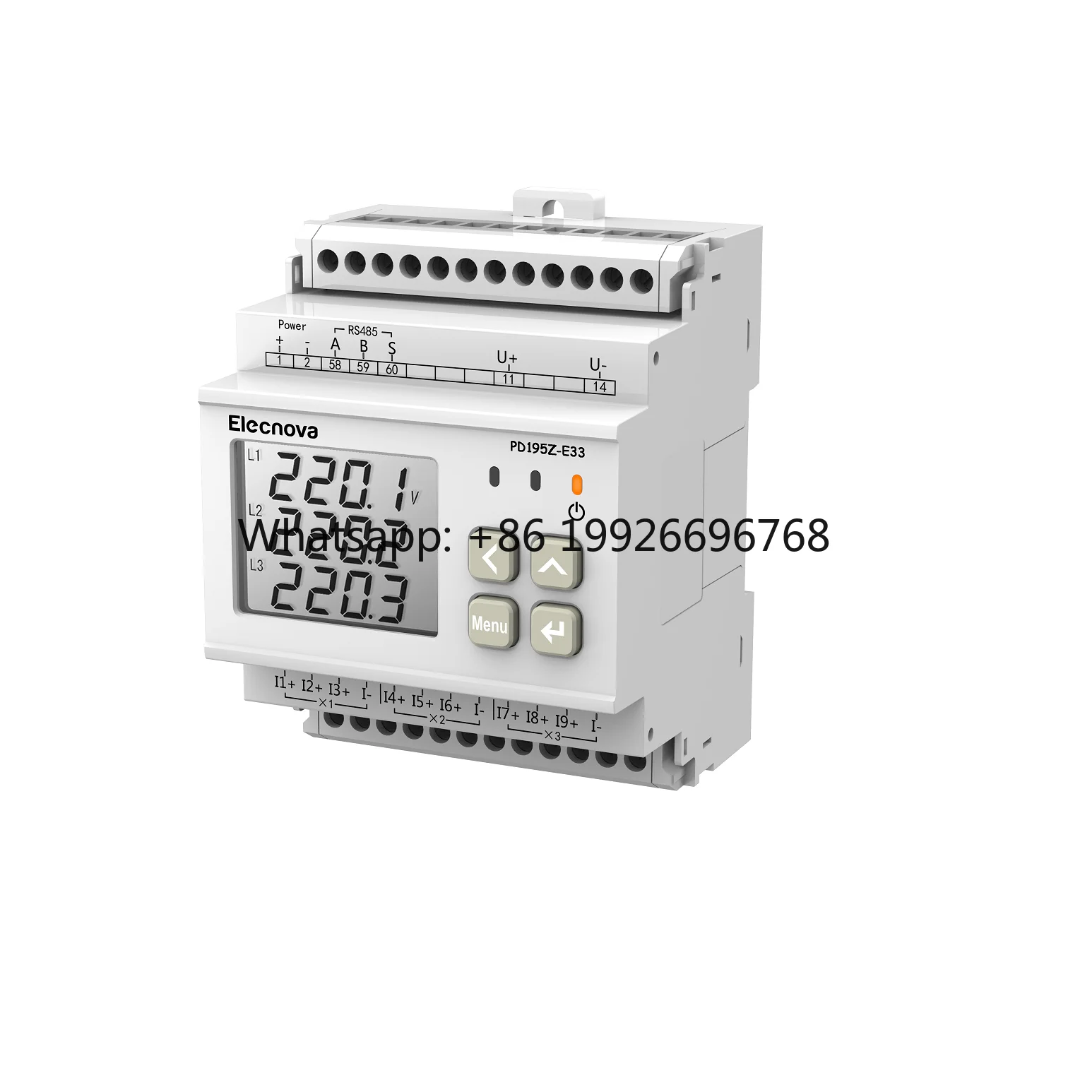 PD195Z-E33 Dc RTM Energy Meter 16 Multi Channel Digital Data Logger