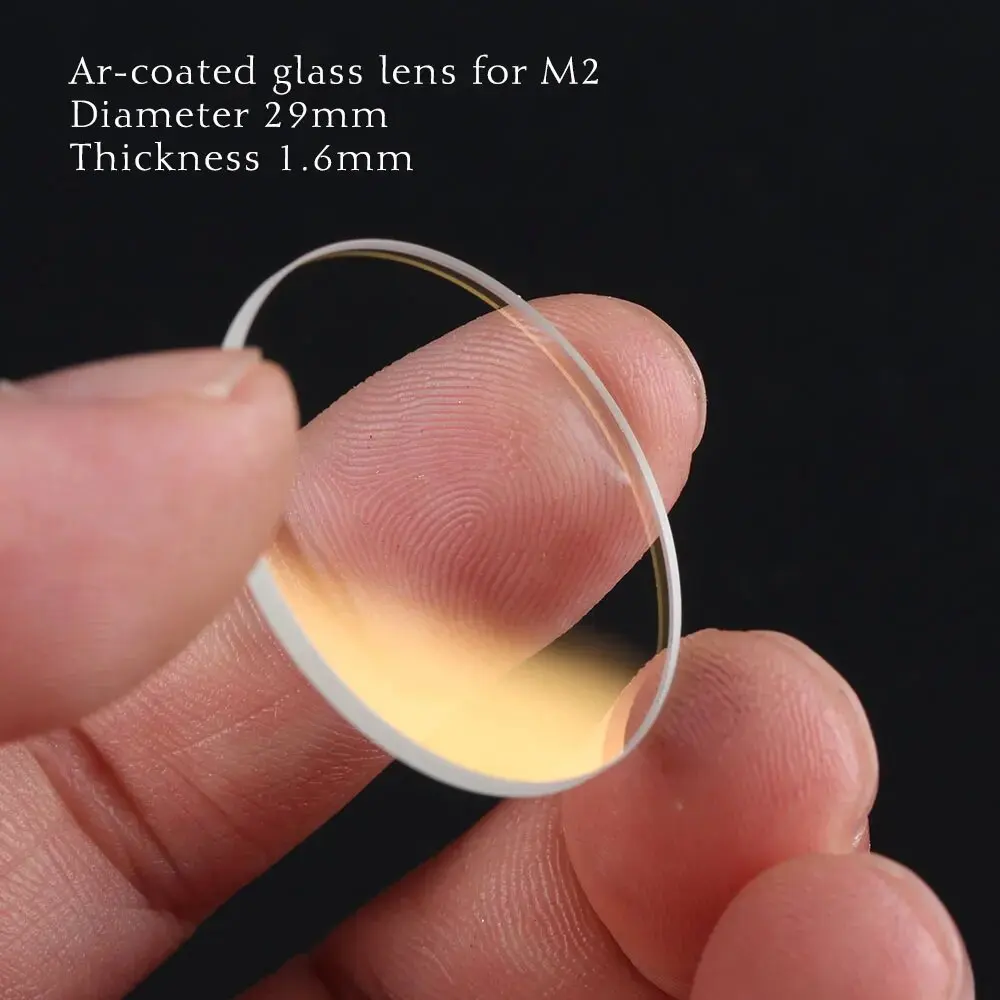 Ar-coated Glass Lens 29*2.0mm Suitable for Convoy M2 Flashlight