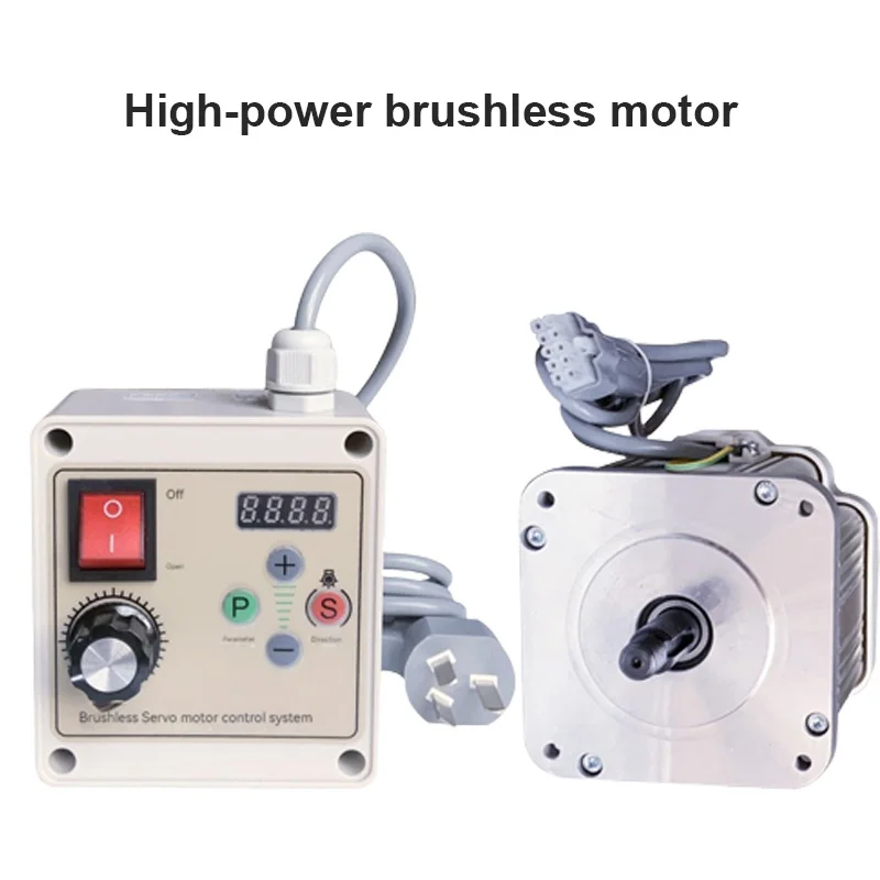 

550W/750W/1100W Brushless Servo Motor Knob Speed Control Belt Sander Woodworking Machinery Letter Saw Lathe 200V-240V