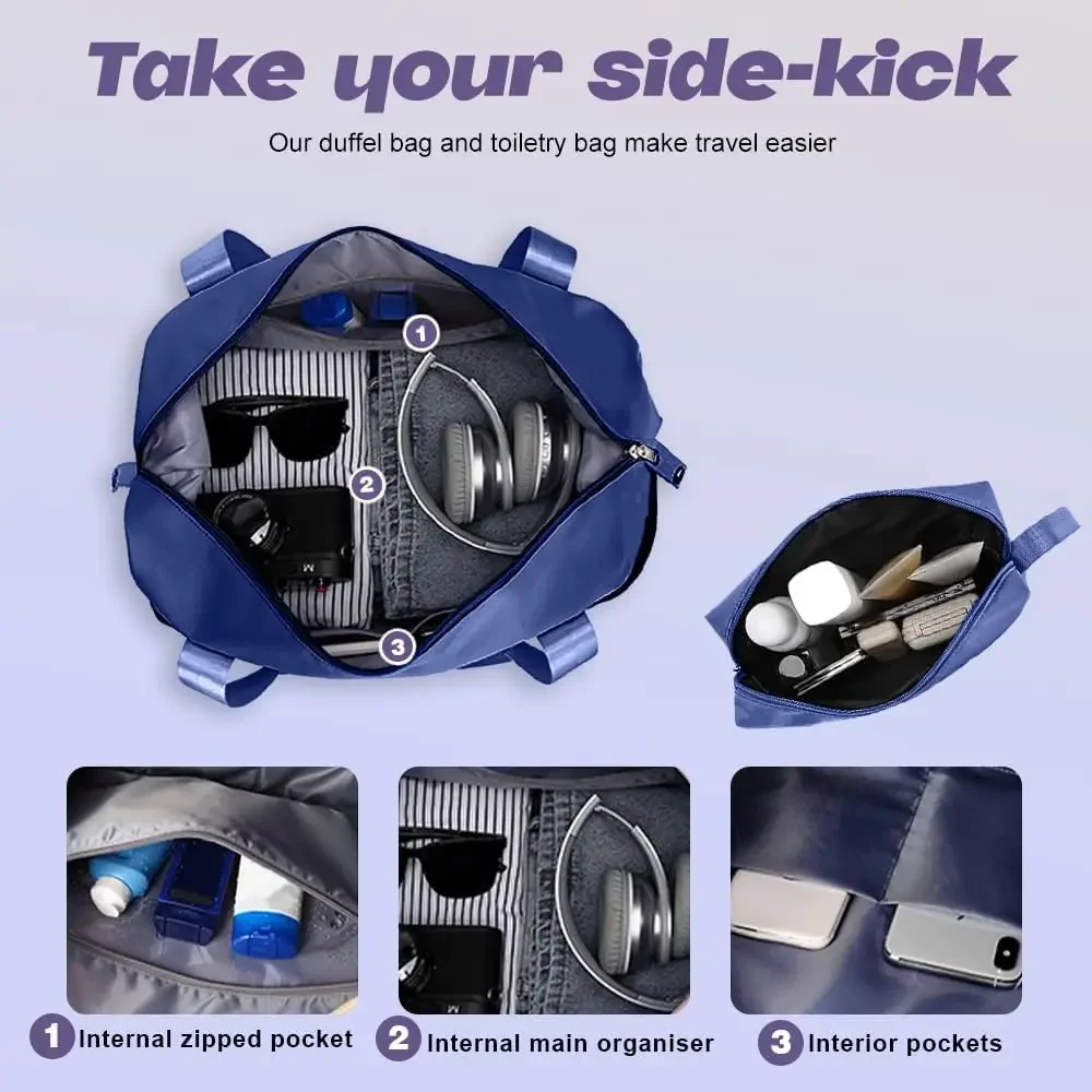 Lightweight 5-Piece ABS Hardshell Suitcase Set with 4 Universal Wheels, TSA Lock, and Carry-On Option for Travel