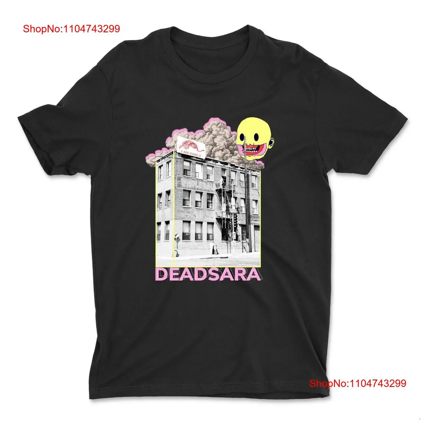 Feliz Navidad Dead Sara band camiseta negra de tamaño completo BL388 ropa de diseñador lavada vintage gráfico ligeramente cómodo
