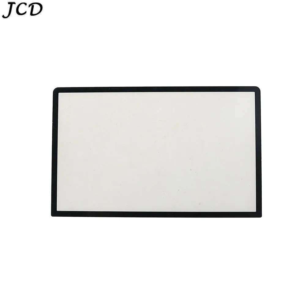 JCD For 3DS XL LL Replacement Black White Top Plastic Screen Frame Lens Cover Front LCD Screen Protector Panel For 3DSXL 3DSLL