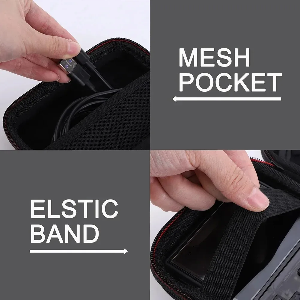 Handheld Game Console Case Bag Carrying Case Cover for Anbernic RG35XX RG353V RG353VS Portable Hard Travel Bag Game Accessories - view 3