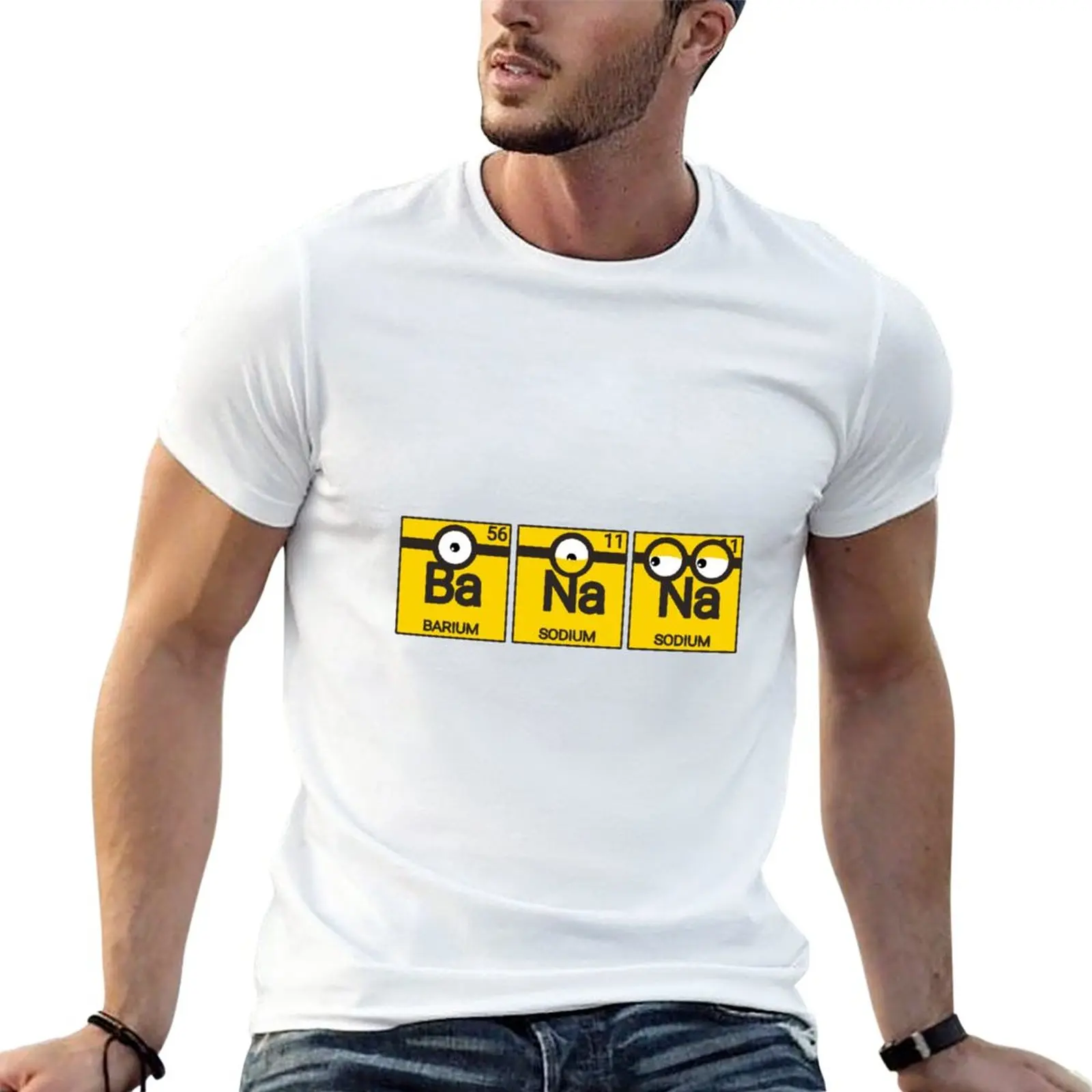 

New Banana chemistry elements T-Shirt graphic t shirt customized t shirts sublime t shirt cute tops mens white t shirts