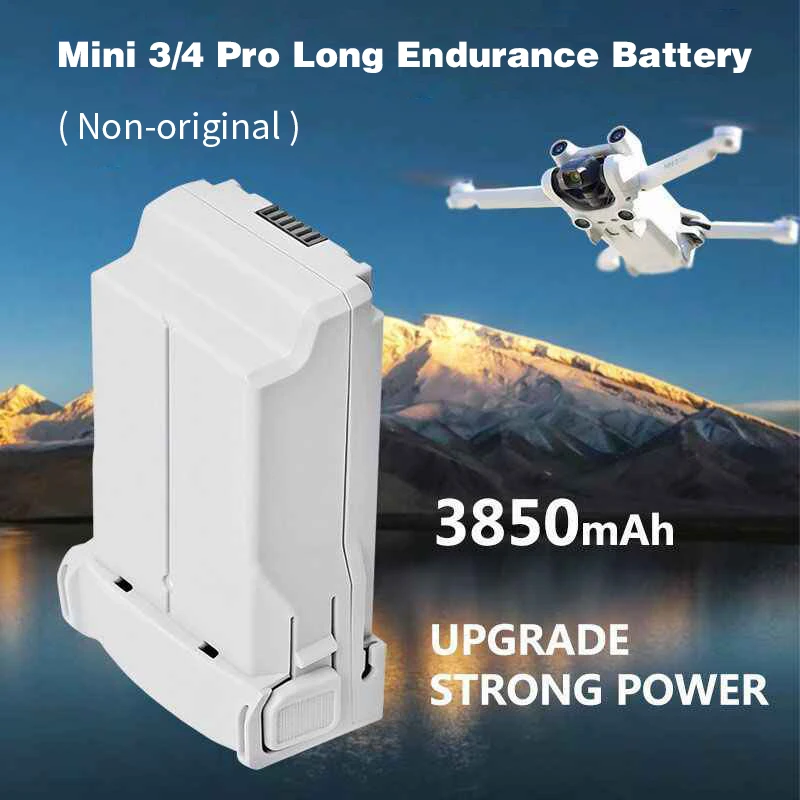 

Applicable to DJI Dajiang New Mini3/4/3Pro/4Pro Universal Battery Long Endurance 3850mah 3 Model Universal (3/3Pro/4Pro)