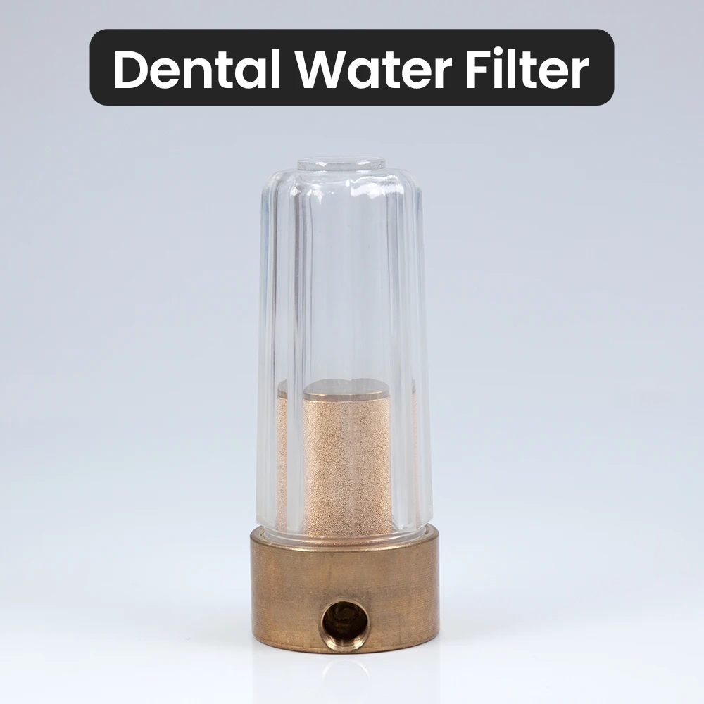 Dental Operatory Chair Water Purifier Strainer Made of Plastic and Copper Easy to Clean and Dismantle for Convenient Maintenance