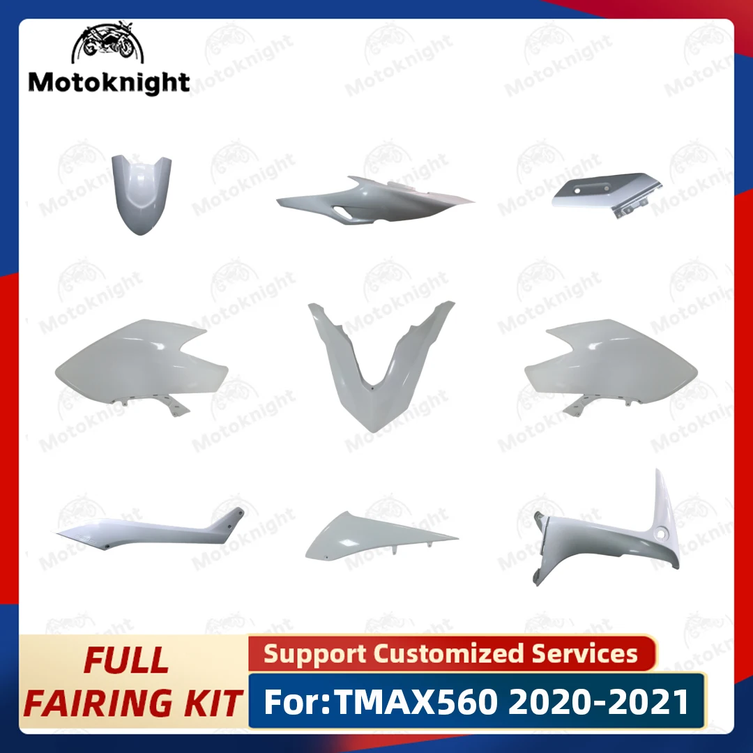 Fairing Kit Fit For Yamaha TMAX560 2020 2021 Full Set Motorcycle Fairings Unpainted Bodywork Kits New ABS Plastic