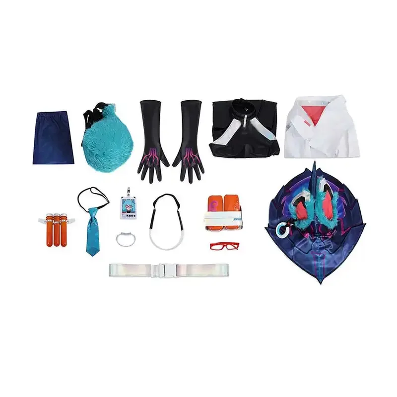 ออโรร่าเครื่องแต่งกายเกม LOL ผู้หญิงคอสเพลย์แฟนตาซีชุดหมวกฮาโลวีนสวมบทบาทชุดหญิงแฟนตาซีปลอมตัวเครื่องแต่งกาย;;'d5