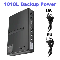 1018L Uninterruptible Power Supply DC Backup Power Supply UPS Power Router Optical Cat Built-in Adapter 5V9V12V/15V/24V