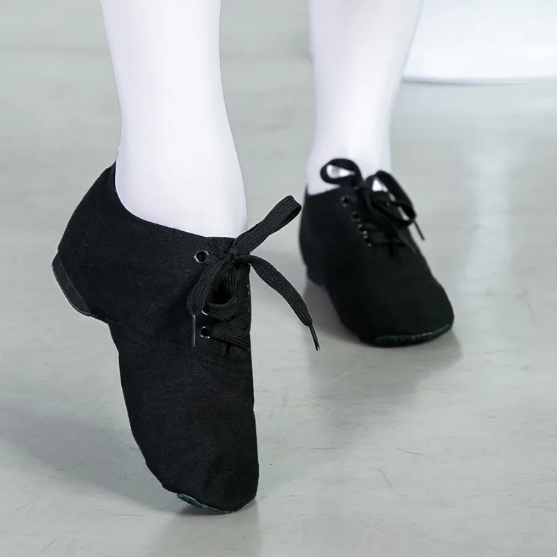 예술 시험: 맨발 발레 댄스 슈즈, 부드러운 밑창 연습용 슈즈, 블랙 하이탑 여성 퍼포먼스 슈즈