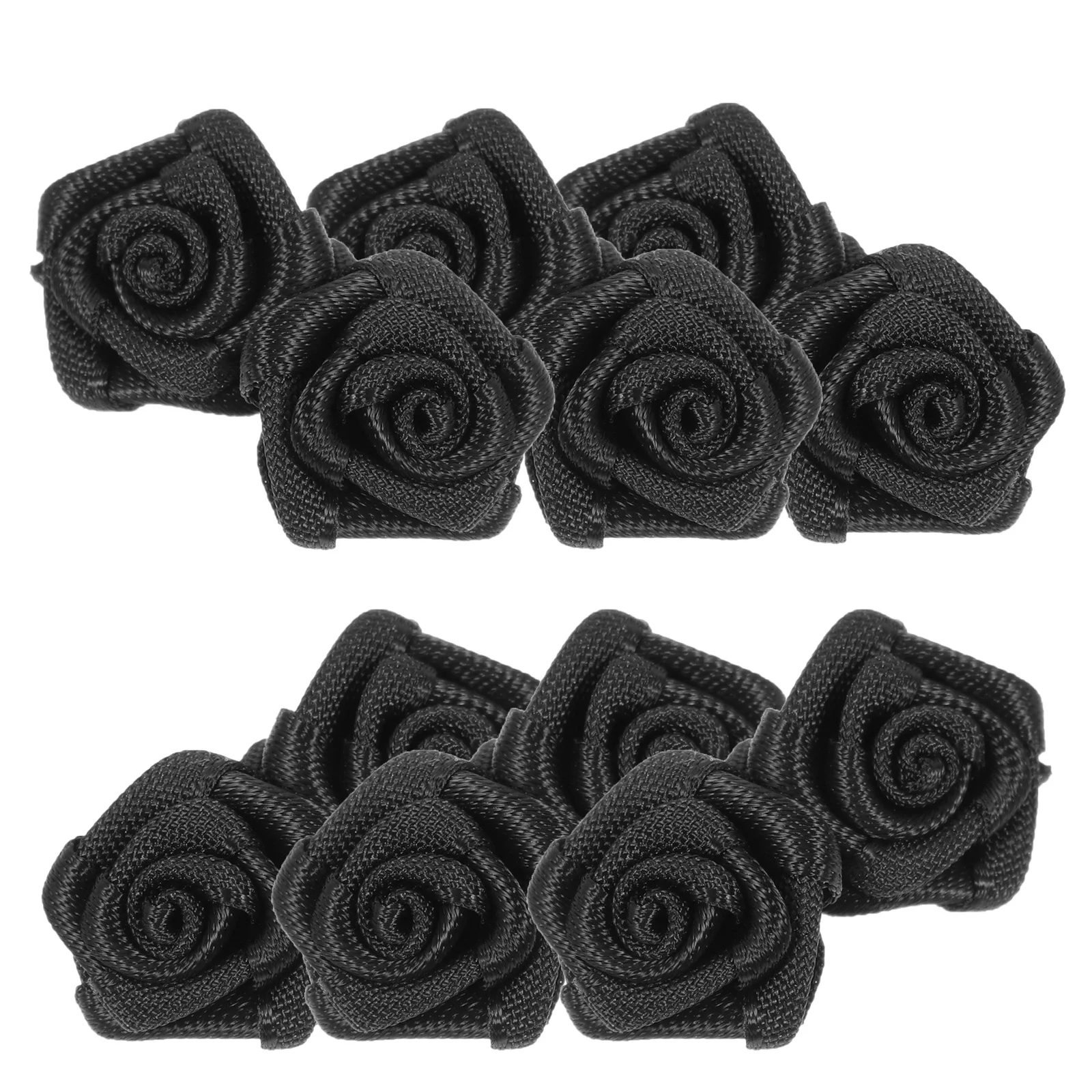 ดอกกุหลาบขนาดเล็ก 50 ชิ้น สำหรับตกแต่งเสื้อผ้า เครื่องประดับผม งานฝีมือ DIY