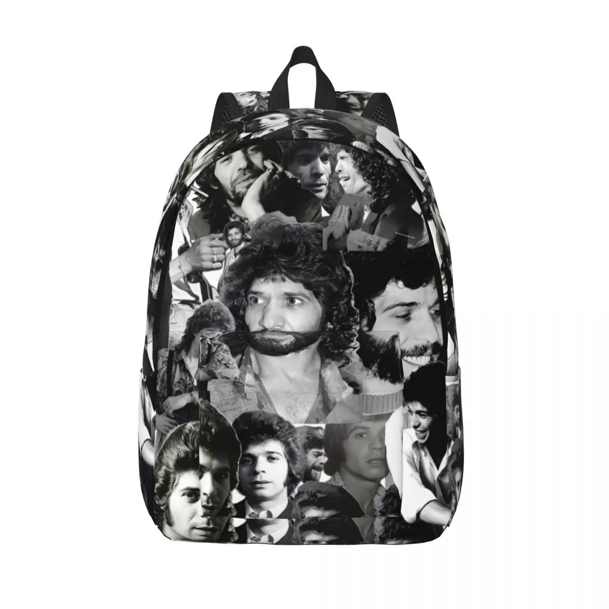 Camarons De La Isla Flamenco Singer Teenage Backpack Durable School Hiking Travel Music Rock Daypack Men Women Laptop Canvas Bag