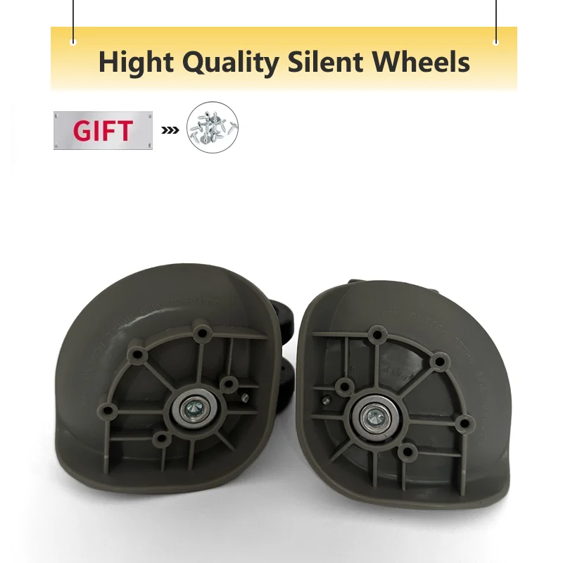 

Suitcase Pulley Cloth Box Repair Trolley Universal Wheel W400 Trolley Box Wheel Silent Wheel Maintenance Roller