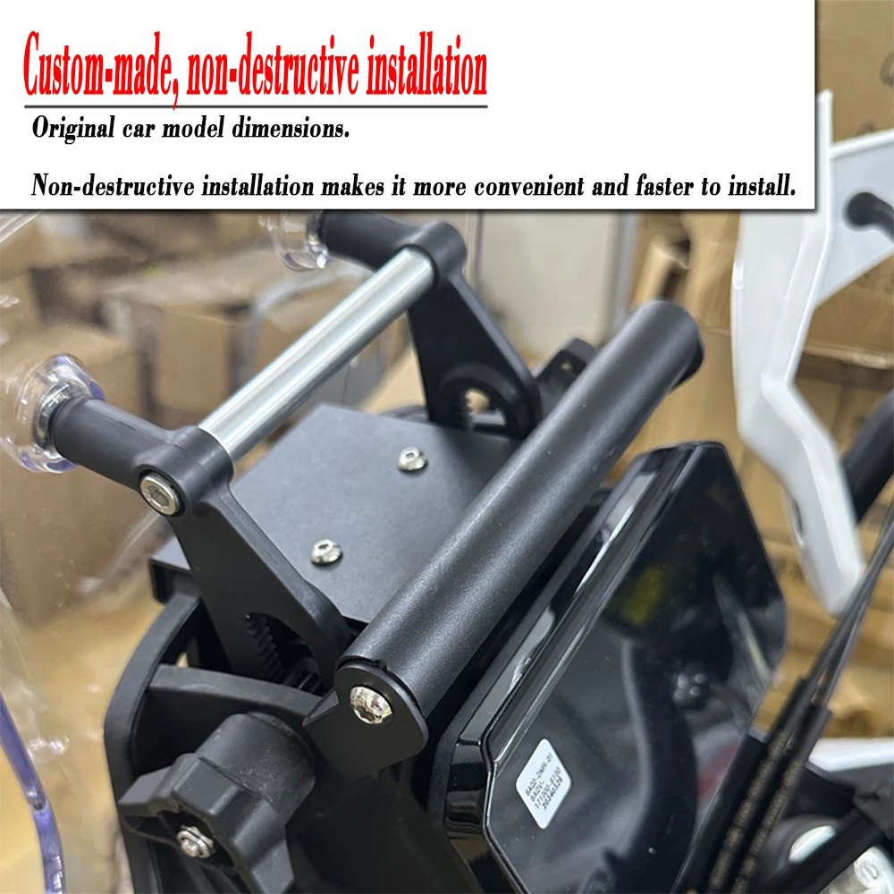 For CFMOTO 450MT 450 MT 450-MT 2024 Motorcycle navigation bracket Windshield bracket Expansion pole Modification Accessories