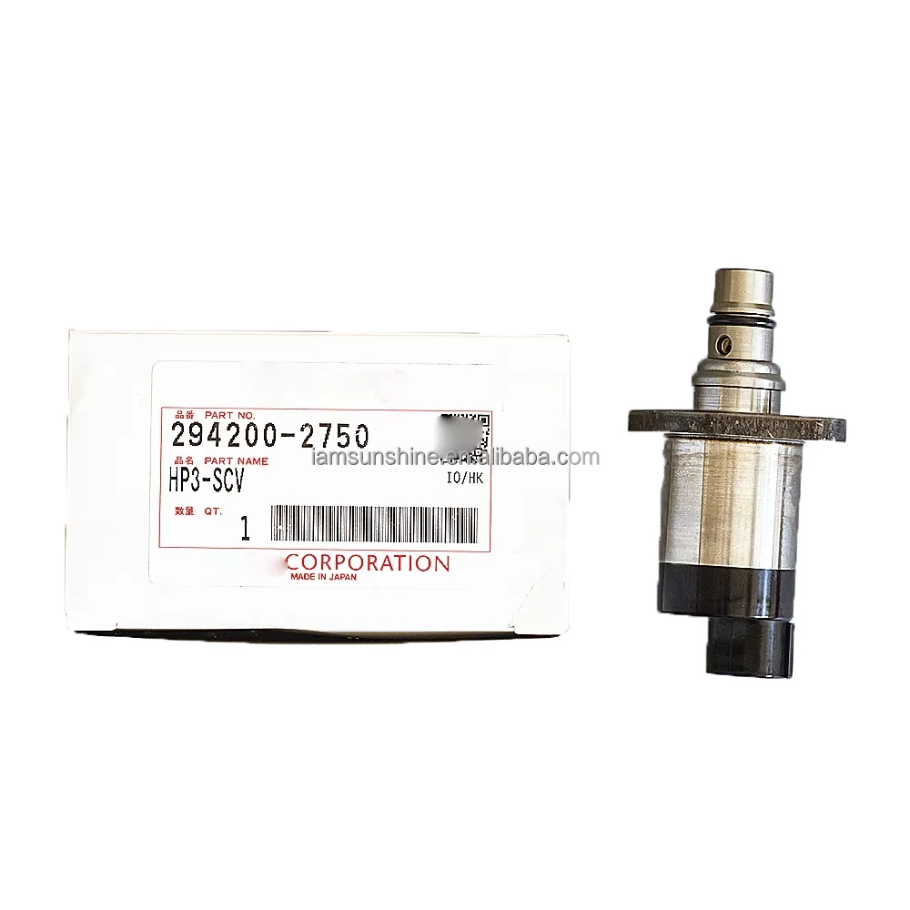 أجزاء مضخة الوقود الأصلية SCV 294200-2750 294200-4750 di esel لحالة HP3 New-8-98145484-1 #1