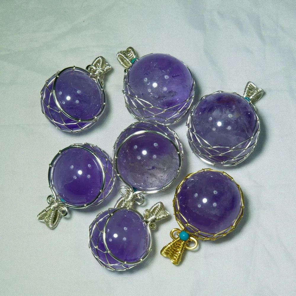 Genuine Amethyst Pendant