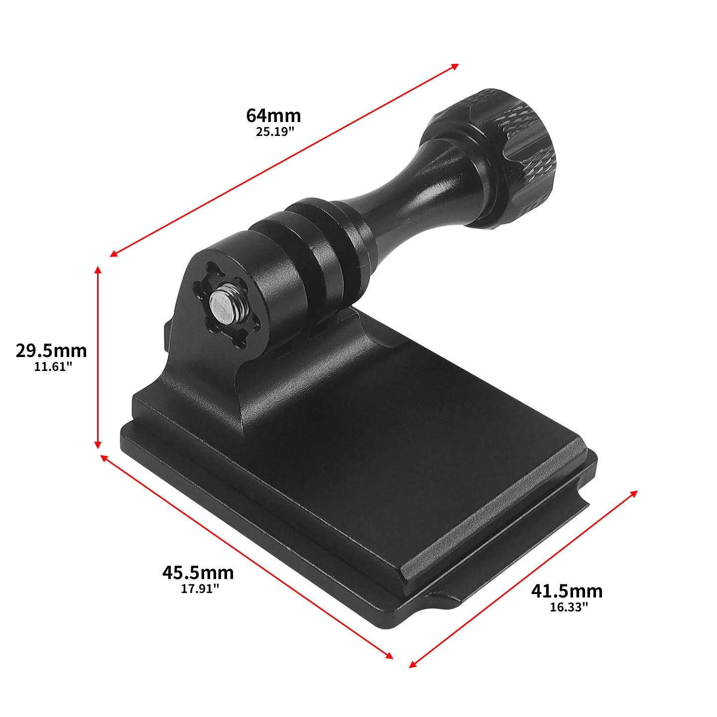 Aluminiowa podstawa kasku uchwyt kamery do GoPro 13 12 Insta360 DJI OSMO 360 Pocket 3 Stand NVG Mount motocykl rower jazda na rowerze