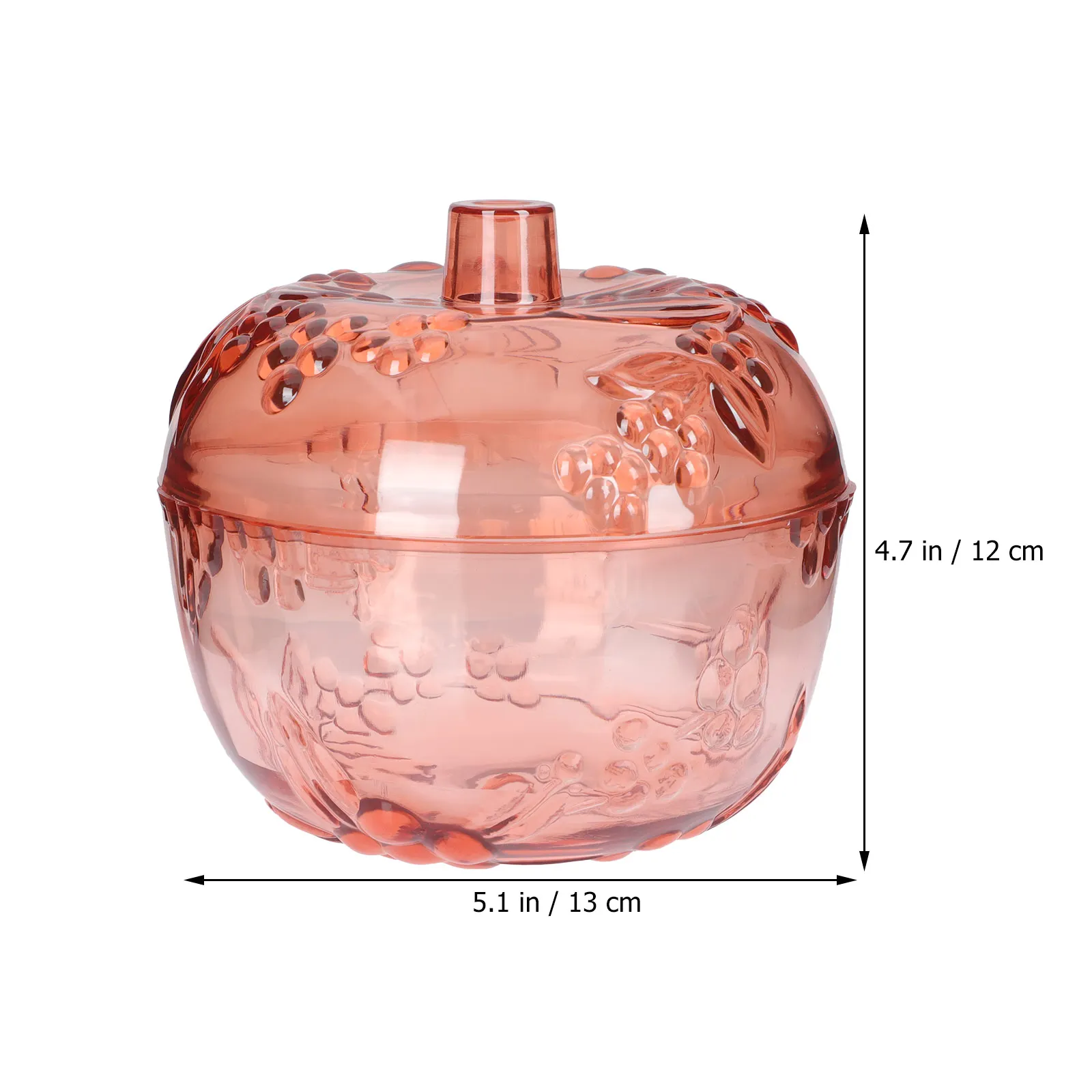 

Creative Snack Storage Jar With Lid Candy Nuts Holder Desktop Organizer Sealed Food Container Home Party Supplies Storage