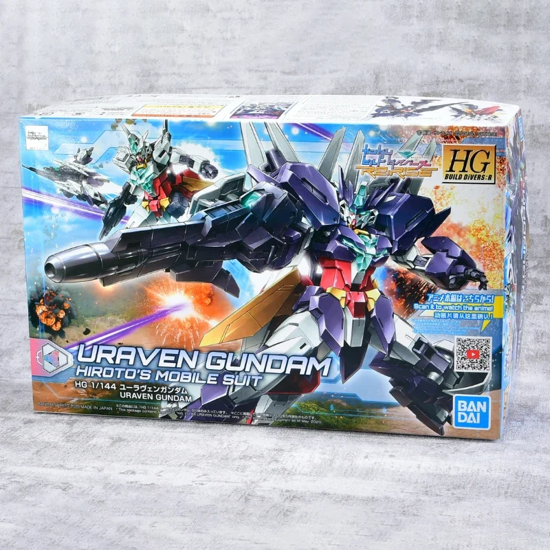 バンダイ HG ウラヴェンガンダムヒロトの機動戦士アクションフィギュアハイグレードビルドダイバーズ:R プラスチックモデルキットおもちゃ男の子のためのギフト