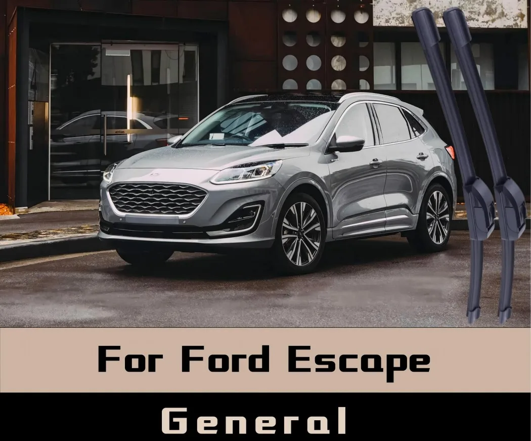 

2 шт. для Ford Escape General, передние щетки стеклоочистителя, щетки для лобового стекла, оконные щетки, бескостные передние дворники