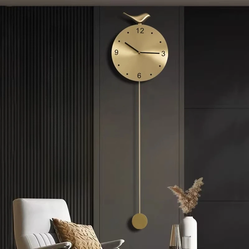 Creativity Wall Clock Nordic Interior Wall Clocks Living Room Silent Design Clocks Minimalist Pendulum Decoration Timepiece