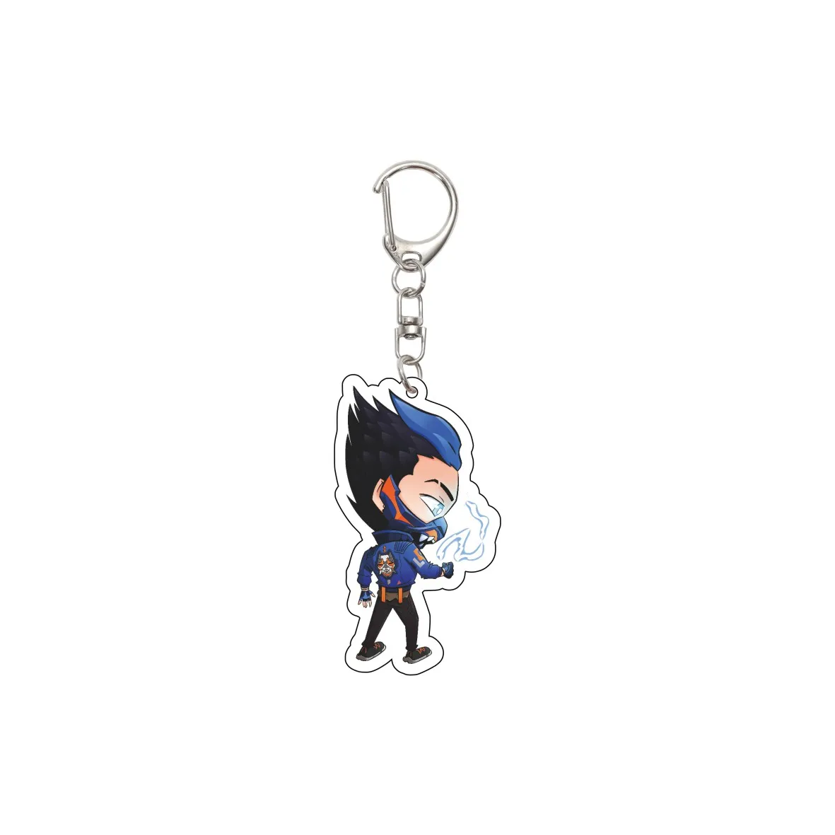 55MM VALORANT games Keychain Key Chain Acrylic Model Plate Christmas Gifts view 6