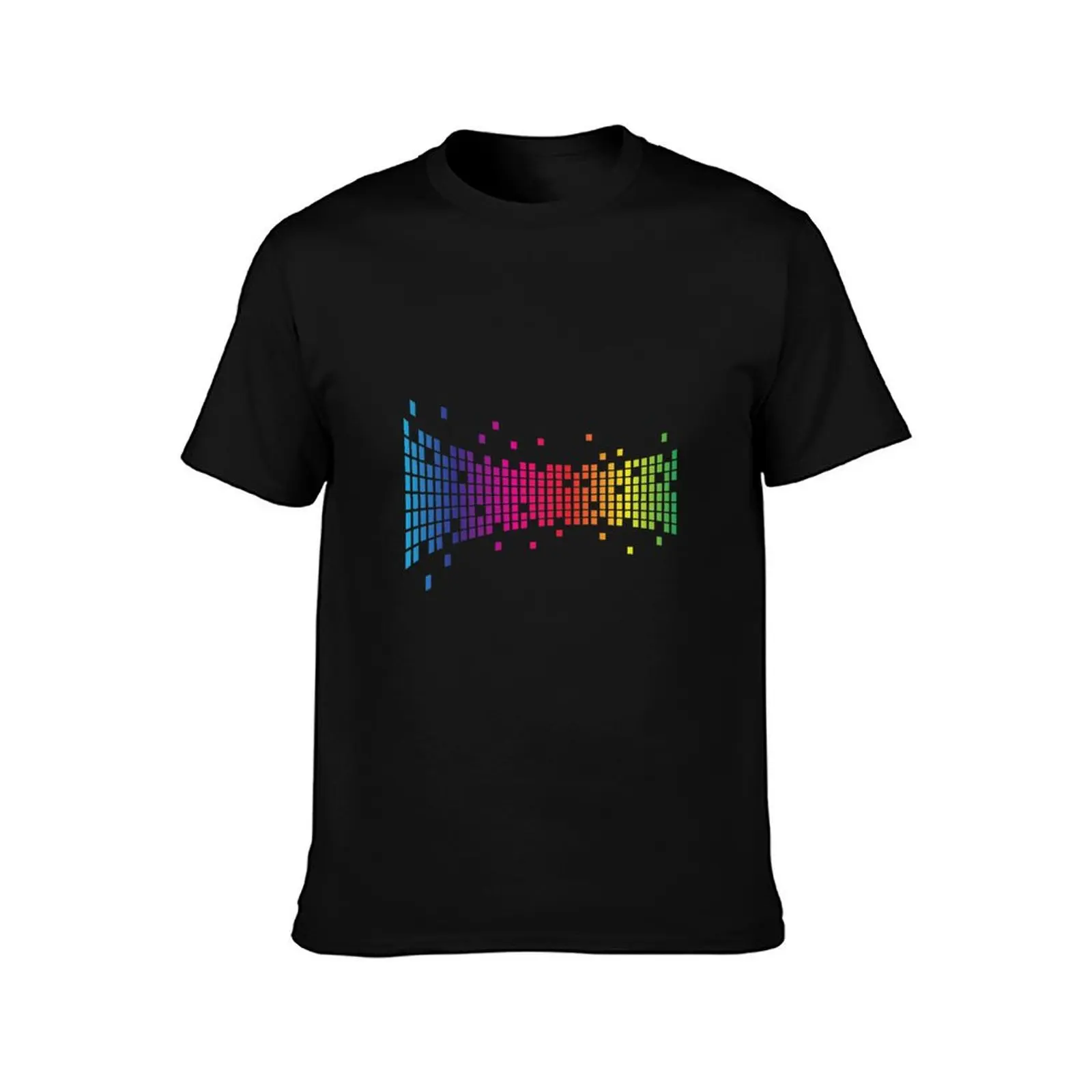 Led Equalizer T-Shirt Anti-Fade Casual Tee Shirt T-Shirt