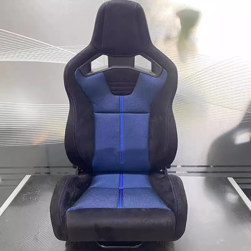 

1px RERACO Car Seat Chair Black Fiberglass Stradia Racing Seat Suede CS Style