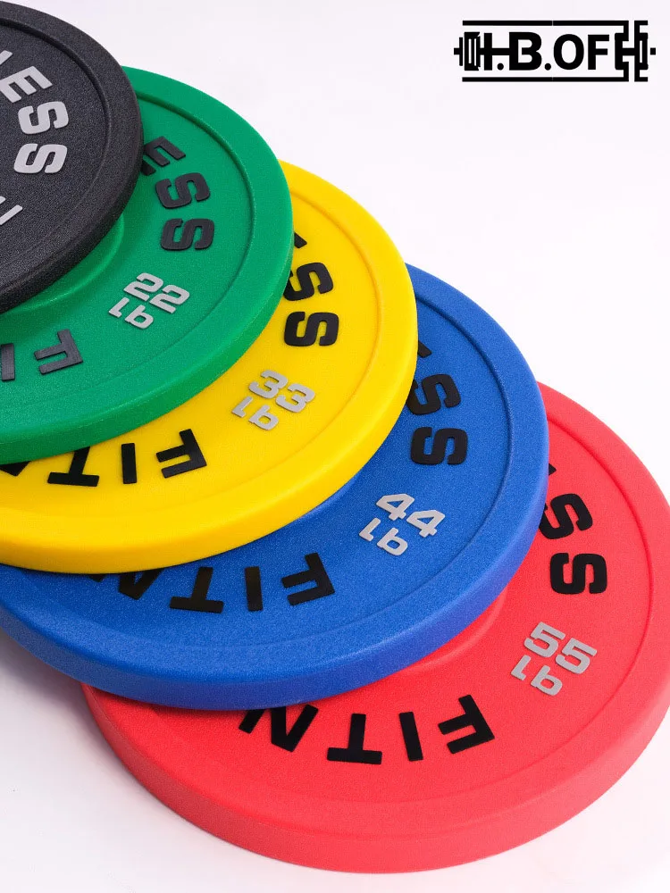 CPU Barbell Plate Large Hole 5CM Dumbbell Plate Environmentally Friendly And Odorless 45cm Large Diameter
