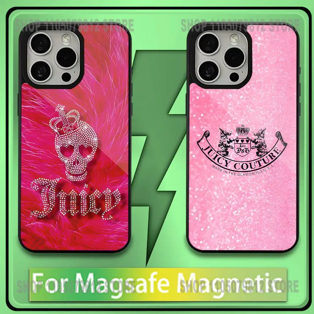 

Fashion J-Juicy C-Couture Phone Case For iPhone 16,15,14,13,12,11,Plus,Pro,Max,Mini Soft Magesafe Magnetic Wireless Charge
