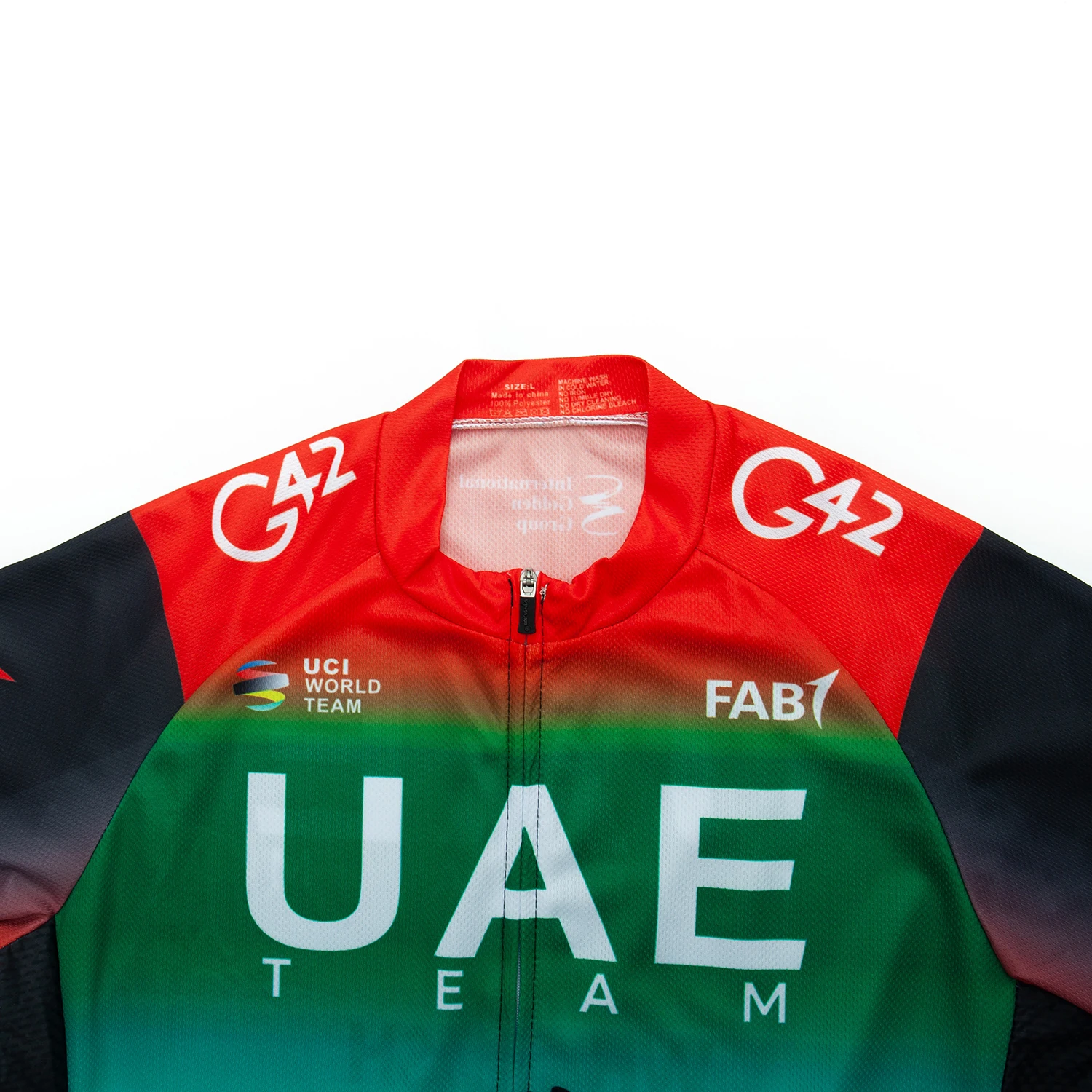 2024 UAE Autumn Long Sleeve Cycling Jersey Set Man Clothing Men Set Jersey Summer Pants Equipment Skinsuit Bib Padding Bicycles