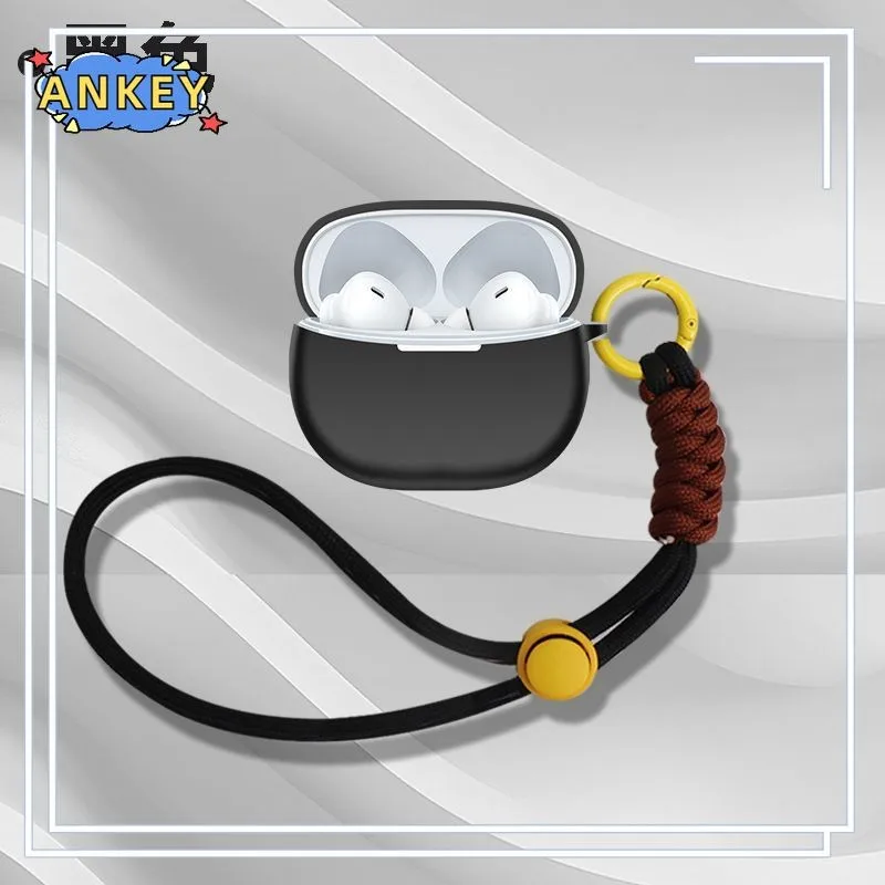 ل iQOO TWS 1i 1e واقية حبل نايلون غطاء ناعم قذائف قابل للغسل الإسكان مكافحة الغبار كم اليد حبل حزام الملحقات #3