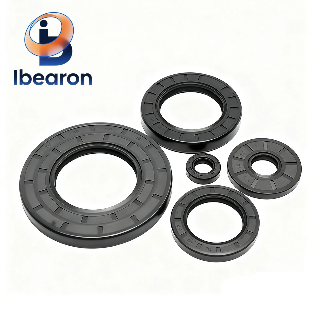 

TC Framework Oil Seals | ID 22~24mm | -40°C~120°C NBR Oil-Resistant for General Industrial Rotating Shafts