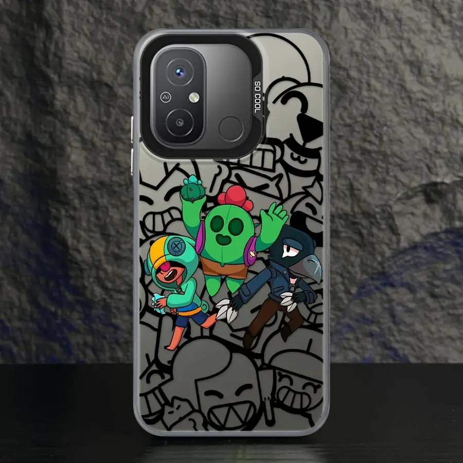 حافظة لهاتف Xiaomi Redmi 13C 13 12 A4 12C 14C A1 A3 A2 Plus A3x Games Stars Leons Cool #2