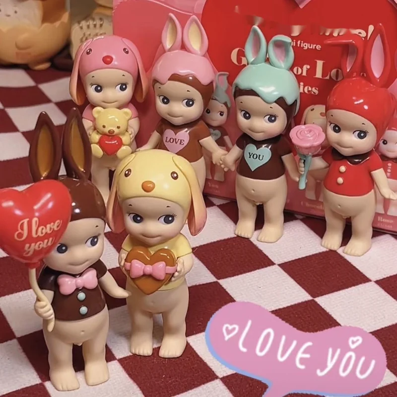 

Hot Selling Angel Love Gift Series Blind Box Limited Edition Anime Action Figure Desktop Ornament Surprise Valentine'S Day Gift