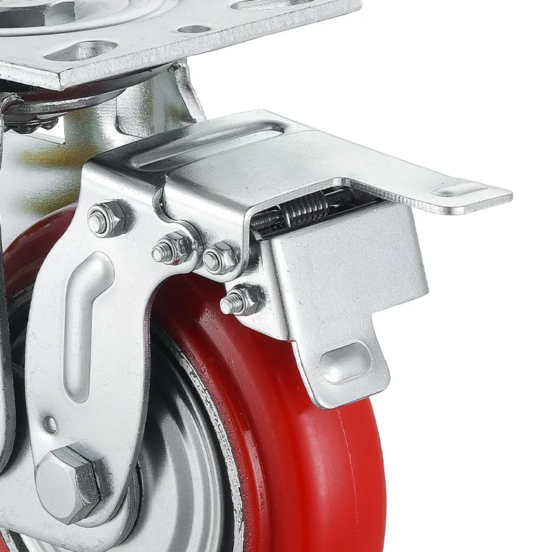 Heavy-duty Shock Absorber Single-spring Core Wheels, Universal Shock  Industrial Equipment, 5-inch, 6-inch, and 8-inch Casters