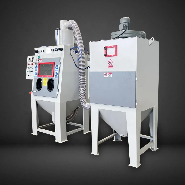 Industrial-Grade Automatic Sandblaster Machine Efficient for Bakelite Switch Housing Oxidation Removal