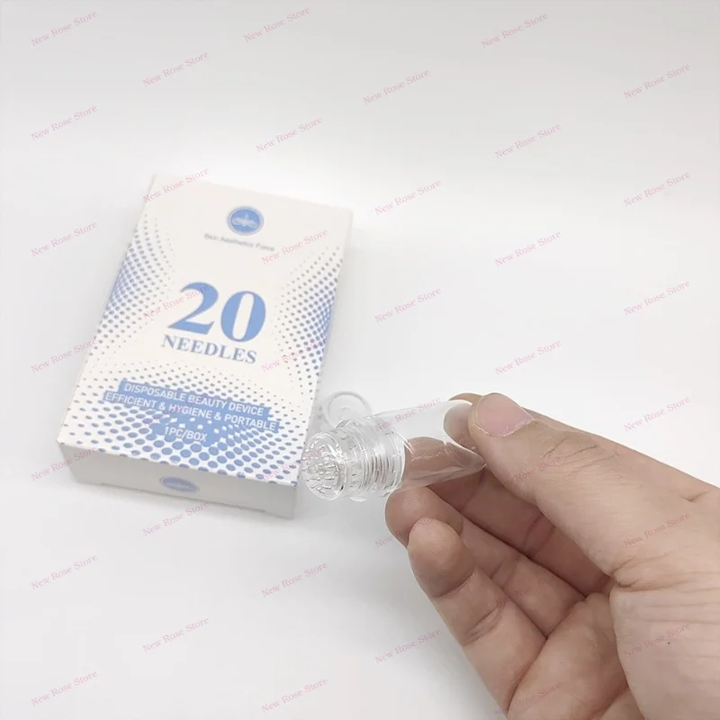 Hydra Roller, 20 контактов, микротитановые насадки для игл, Derma Roller, уход за кожей, антивозрастной отбеливающий ролик для бутылок, многоразовый Hydra Roller, 20 контактов, микротитановые насадки для игл, Derma Roller, уход за кожей, антивозрастной отбеливающий ролик для бутылок, многоразовый