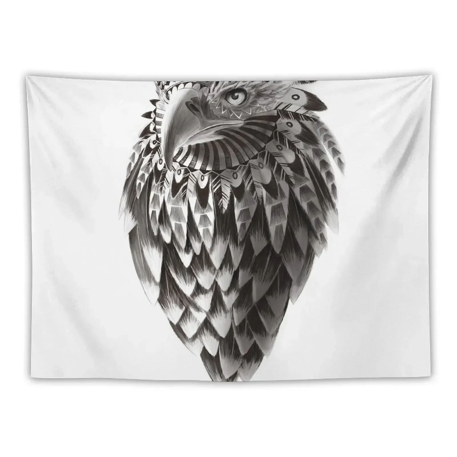 Ornate Tribal Shaman Eagle Print Tapestry Home Decorating Decor For Bedroom Tapestry