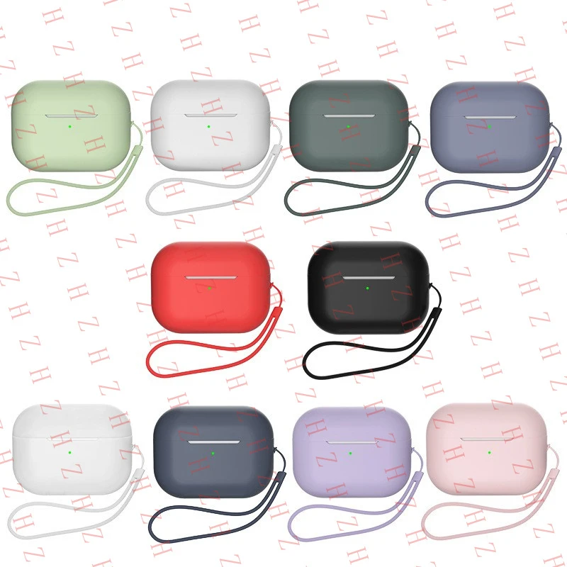 P+ For Apple AirPods Pro 3 (2025) / Pro 2 Charging Case Earphone Cover With Lanyard