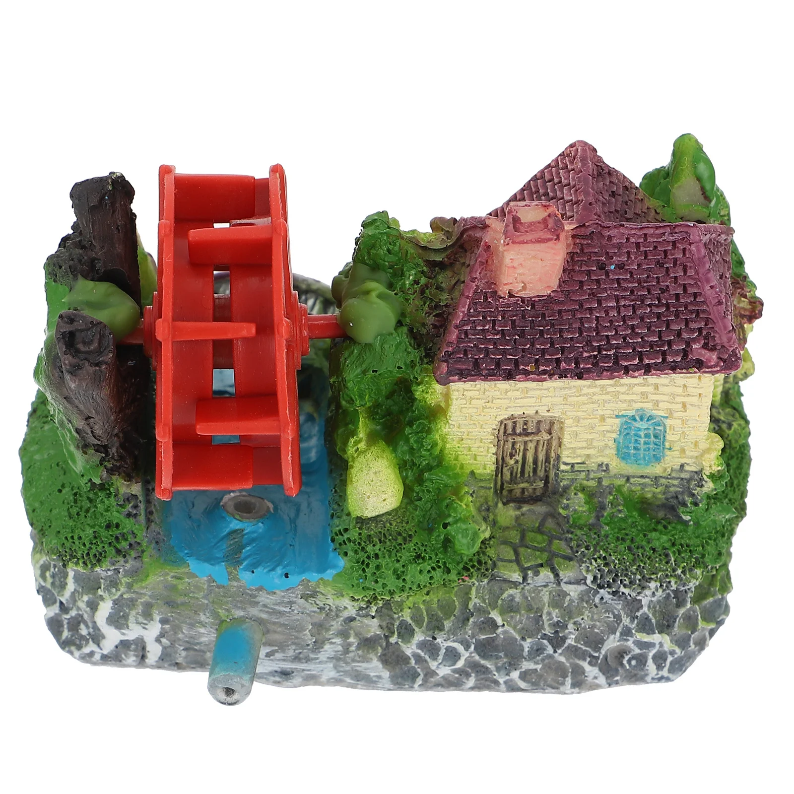 

Fish Tank Decoration Resin Villa Realistic Aquarium Landscaping Ornament Hideout Minnows Shelter Aquarium Decor