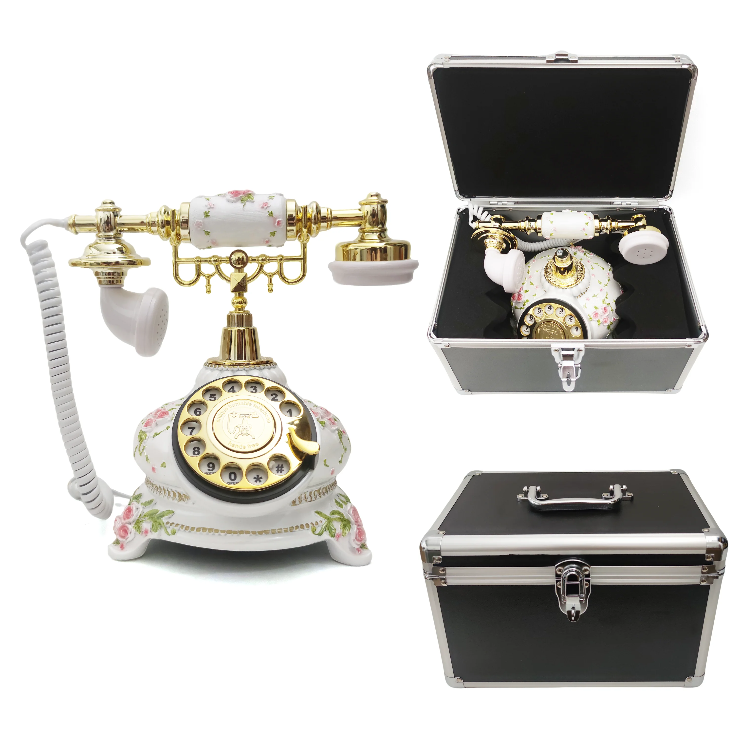 Hochzeits-Audiobuch-Telefon, Gästebuch im klassischen Retro-Stil, handgefertigtes Gästebuch für Hochzeiten und Geburtstage – Detail 8