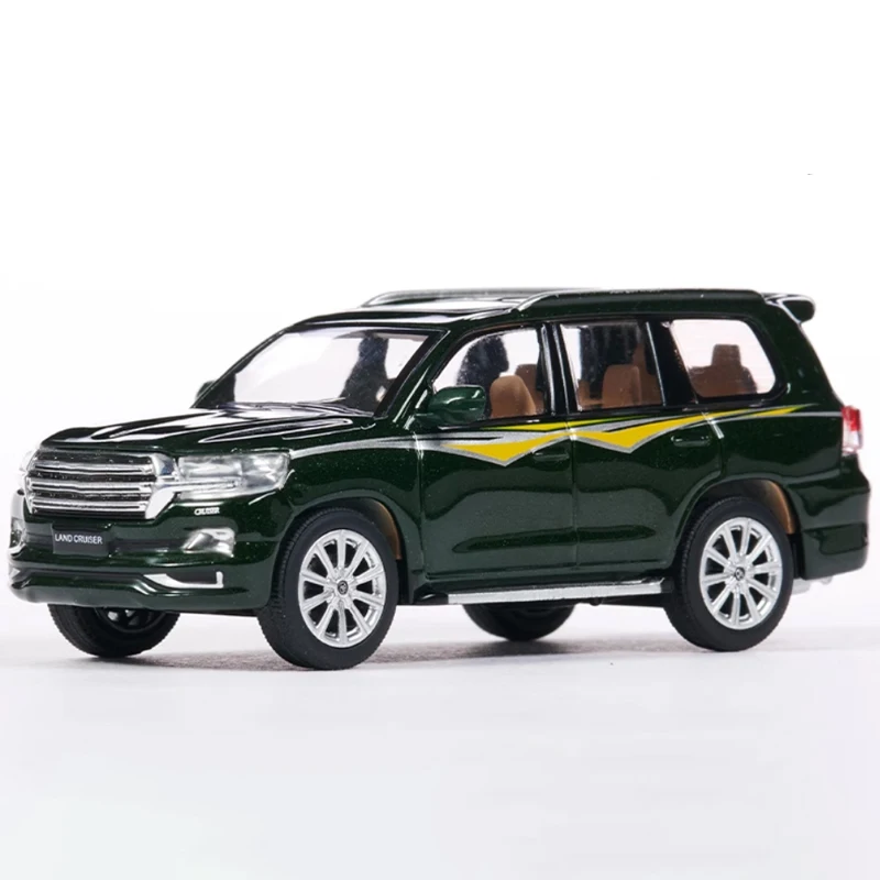 1:64 Scale 1994 Land Cruiser LC200 Simulation Alloy Toy Off-road Vehicle Model Souvenirs Ornaments Collection Gift