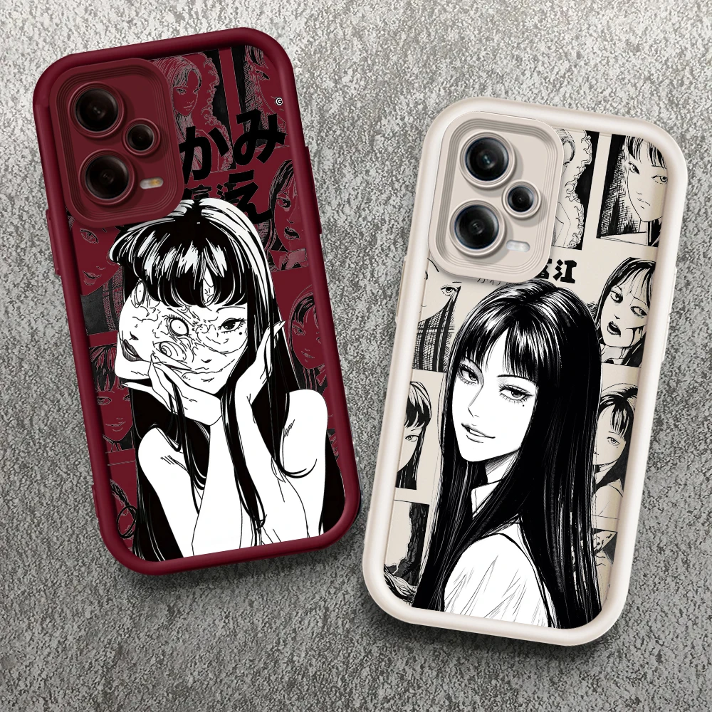 Kawakami Tomoe Comics Fashion Eye Ladder For Xiaomi Redmi Note 13 12 12C 11 11S 10 10C 10A 9C 9A Pro 5G Funda Phone Case